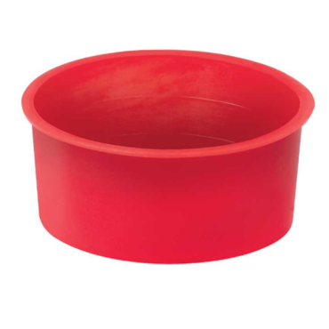 Red tapered protective cap LDPE